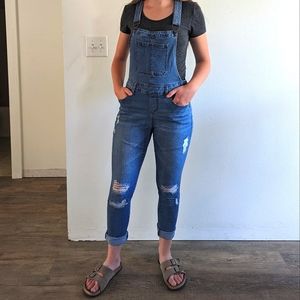 Women's Denim Overalls